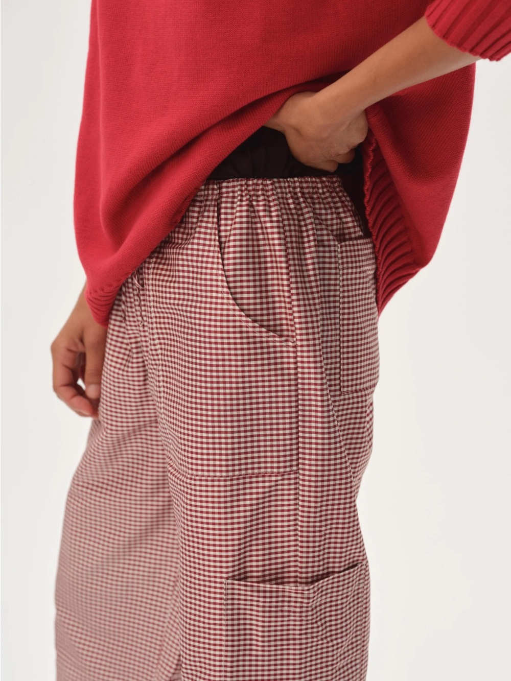 DONNI. The Silk Taffeta Cargo Pant - XS - Picture 3 of 10